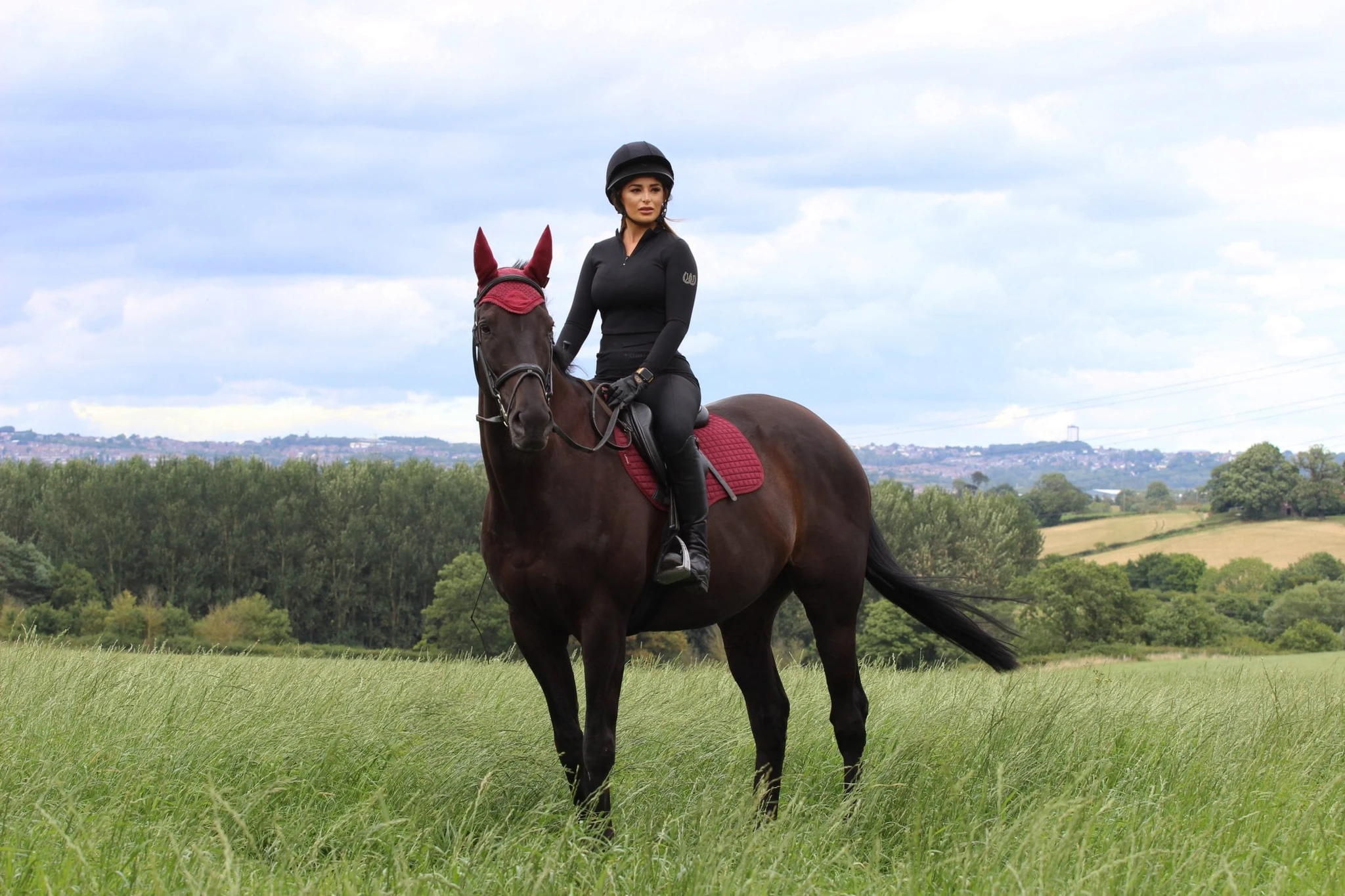 Black Riding Leggings